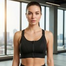 COMPRE 1 e LEVE 2 - Sutiã Esportivo Ultimate - Zíper Frontal, Alças Ajustáveis e Resistente a Impactos!
