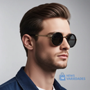 Óculos de Sol com Lentes Ajustáveis e Polarizadas + Capinha Protetora de Brinde