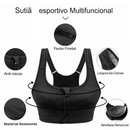 COMPRE 1 e LEVE 2 - Sutiã Esportivo Ultimate - Zíper Frontal, Alças Ajustáveis e Resistente a Impactos!