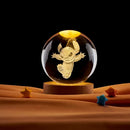Luminária de Cristal do Stitch
