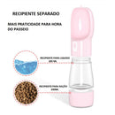 Garrafa 4 em 1 Multifuncional para Pets