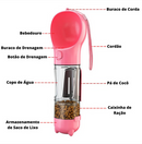 Garrafa 4 em 1 Multifuncional para Pets