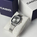 Relógio CASIO Vintage Ultra Luxo - Resistente à água | Aço Inoxidável + Caixinha CASIO de Brinde