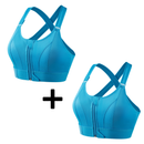 COMPRE 1 e LEVE 2 - Sutiã Esportivo Ultimate - Zíper Frontal, Alças Ajustáveis e Resistente a Impactos!