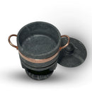 COMPRE 1 LEVE 2 - Fondue De Pedra Sabão 500 ml Ideal Para Queijos e Chocolate