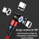 Super Cabo Magnético UltraForce 3 em 1