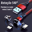 Super Cabo Magnético UltraForce 3 em 1