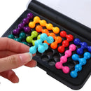 Jogo de Tabuleiro de Quebra-Cabeça Puzzle de Pirâmide com mais de 120 Desafios
