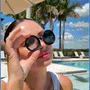 Óculos de Sol com Lentes Ajustáveis e Polarizadas + Capinha Protetora de Brinde
