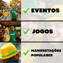 Kit Chapéus de Poliéster do Brasil