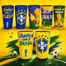 Kit 15 Copos Ecológicos de 500ML do Brasil