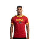 Camiseta Masculina Bordada do Brasil
