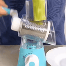Cortador e Fatiador Manual de Legumes com 3 Lâminas Inox
