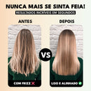 AirGlow - Escova Alisadora Profissional 5 em 1 Sem Fio + Brindes Exclusivos