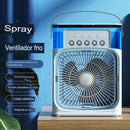 Ventilador Umidificador Portátil Com Reservatório para Água e Gelo
