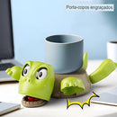 Porta-Copos de Tartaruga 3D
