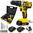 Parafusadeira Furadeira de Impacto 20V PFE-20EVS com Maleta 2 Baterias e Kit EVALD